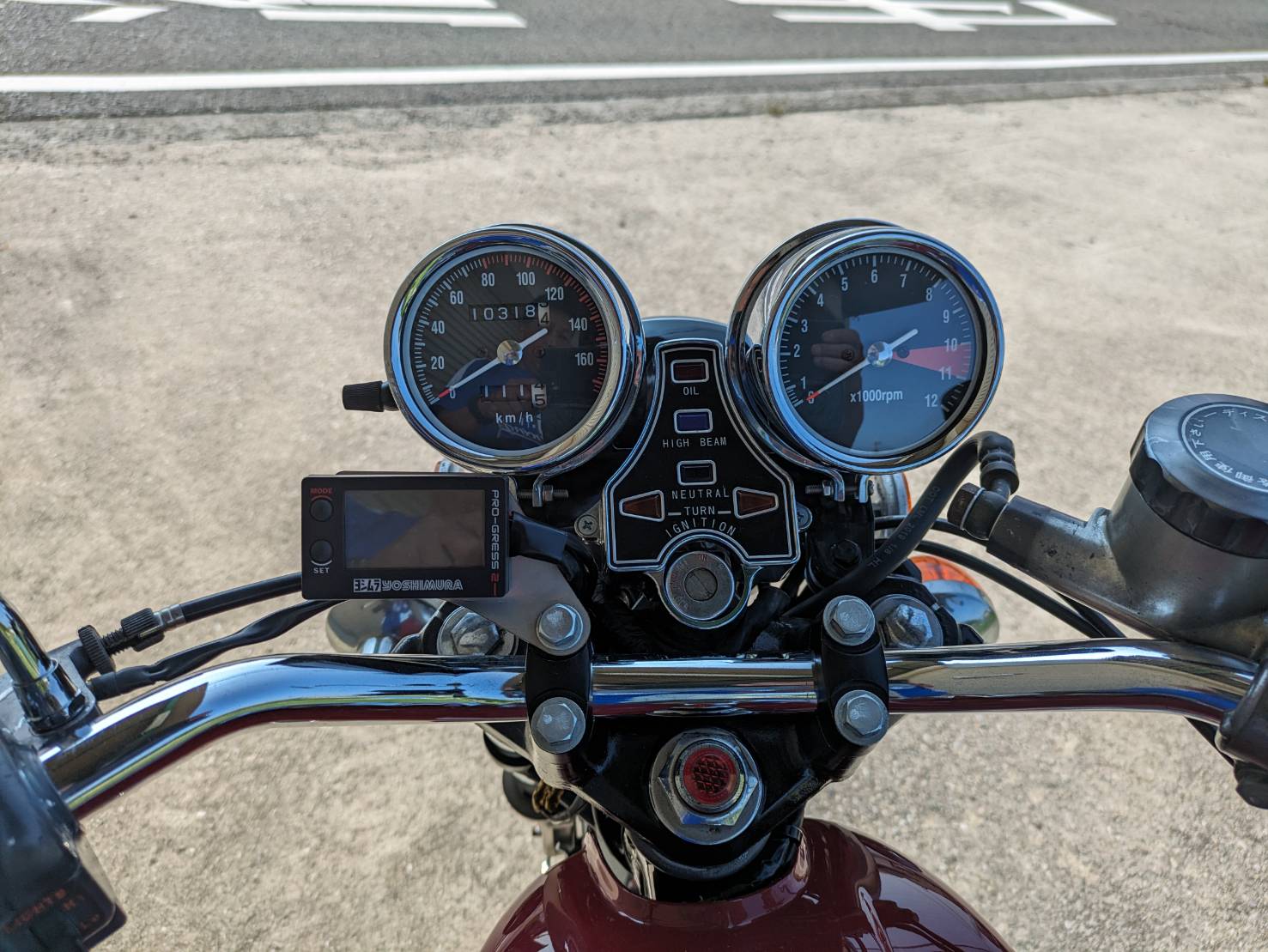 CB400F 並行408